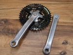1996 Right Crank Arm Shimano Alivio FC-MC14 24/34/42 170 Mm. Fixed Price $30.00.