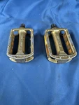 Sr Sakae SP-458 Pedals Original 1980 Bmx Gold Japan Used Vintage Bicycle. Fixed Price $129.95.