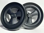 Primo 7" X1.5"CASTERS (PAIR)5/16"BEARING I.d.for Quickie Iris Manual Wheelchairs. Fixed Price $40.00.