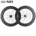 700C 88MM Clincher Fixed Gear Carbon Wheelset Track Bike Usa Stock. Fixed Price $365.75.