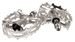 Mks Xc-iii Bear Trap Cage Bicycle Pedals 9/16" Silver Body. Fixed Price $105.99.