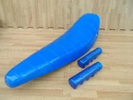 20" Blue Sparkle Lowrider Krate Bicycle Banana Seat *free Grips Included. Fixed Price $38.95.