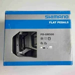 Shimano PD-GR500 Flat Mtb Pedals Chrome Cycling Bike Ride. Fixed Price $64.99.