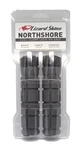 Lizard Skins North Shore Double Lock On Grips - Graphite. Fixed Price $32.99.