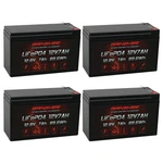 Banshee 12V 7AH Lithium Battery Compatible W Taotao Jcl 250/200 150CC - 4 Pack. Fixed Price $145.65.