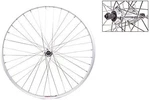 Wheel Rear 700 X 35, Silver, Qr, Alloy Fw 5-7SP Hub, 14G Ss Spokes,.... Fixed Price $60.70.