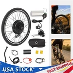 26" Rear Wheel 48V 1000W Electric Bicycle Ebike Conversion Kit Hub Motor Cycling. Fixed Price $183.18.