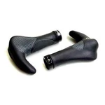 Velo Mtb City Road Bike Handlebar End Grips - Black/grey 138MM. Fixed Price $26.90.