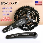 104/64BCD Mtb Crankset 22-44T Fit Shimano Bike Double Triple Chainrings Sprocket. Fixed Price $32.82.