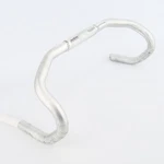 Modolo 8X-TENOS Anatomic Handlebar 38CM 25.8 Aluminum Silver Road Vintage. Fixed Price $28.49.