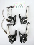 Shimano Deore Xt M750 V-brake Single Linear Pull Touring/mtb Mountain Bike. Fixed Price $129.98.