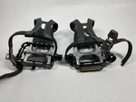 Components VP-196 Pedals W/ VP-796 Security Clip Toe Cage Black Vintage Mtb. Fixed Price $29.99.