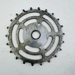 Vintage Skip Tooth Sprocket 22T Chainring Balloon Tire Thick Silver Cruiser A89. Fixed Price $43.69.