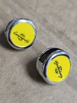 Vintage Nos Pair Toe Strap Pedal Button - End Caps, Marked Campagnolo. Fixed Price $17.50.