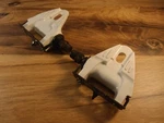 1988 Cleats Pedals Shimano Exage Sport PD-A450 Via Japan 9/16 In. Fixed Price $36.00.