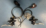 Shimano Xt BR-M775 Hydraulic Disc Brakes With 3X9 ST-M775 Dual Control Lever Set. Fixed Price $259.00.