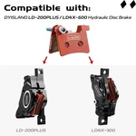 MT600 Electric Bike Disc Brake Pad Two Pairs, Suitable For Dyisland LD-200PLUS. Fixed Price $24.37.