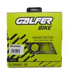Galfer 160MM Rotor, 1.8MM, Road Cl, Black/silver. Fixed Price $74.95.