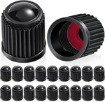 Outus 20 Pcs Tire Valve Stem Caps Car Plastic Universal Black. Fixed Price $6.95.