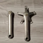 Vintage Shimano Crank Set Exage FC-A400 170 Mm 130 Bcd Road Bike Silver. Fixed Price $45.00.