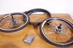 Lot Of 20" Racing Wheels Velocity 20X1.10 Rims Schwalbe One Shimano HB-M758. Fixed Price $309.00.