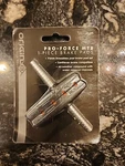 ORIGIN8 Pro-force Mtb 1-PIECE Pads Pair Standard 72MM Black/red Brake. Fixed Price $12.50.
