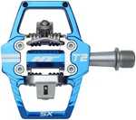 Ht Components T2-SX Pedals Dual Sided Clipless With Platform, Aluminum, 9/16",. Fixed Price $159.00.