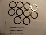 Vintage Schwinn 1" Id. Bicycle Head Set Washer Nos 10 Total #25. Fixed Price $14.99.