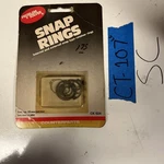Counterparts Problem Solver Snap Rings CK524 10-COUNT Durable Fastener Retainers. Fixed Price $7.20.