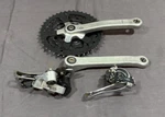 Vintage Shimano Altus 170MM Triple Crankset & Alivio Front/rear Derailleurs. Fixed Price $39.95.