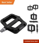 Fooker Mtb Pedals: Lightweight 9/16" Non-slip Nylon Fiber Platform. Fixed Price $51.99.