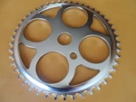 *new Bicycle Chainring Freestyle Chrome 46T Bmx Beach Cruiser Lowrider Sprocket. Fixed Price $16.90.