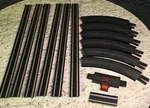Vtg 14 Pc. 1970 Mattel Hotline 45 Curved - Straight Track Lot Plus Train Brake. Fixed Price $17.99.