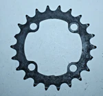 Raceface Mtb Bike Chain Ring 4-BOLT Teeth Black 64BCD 10 Speed Blk Gravel. Fixed Price $16.40.
