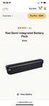 Authentic Rad Power Bikes 48V 14AH Battery Fast Shipping!. Fixed Price $345.00.