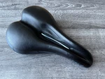 Velo Ergonomic Bike Saddle: Wide Channel Lightweight Vented Black. Fixed Price $15.00.
