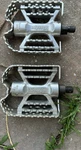 Odyssey Triple Trap Bmx Platform Pedals Silver 9/16IN Axle. Fixed Price $89.00.