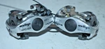 Wellgo WPD-823 Spd Clipless Mtb Pedals Silver 9/16" Bikepacking Usa Shipper. Fixed Price $36.36.