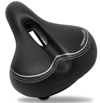 Bikeroo Extra Wide Replacement Saddle For Indoor And Outdoor Bicycles - Black. Fixed Price $12.00.