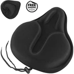 Comfort Bike Seat Cushion Soft Gel Extra Wide Big Bum Bicycle Saddle Pad Sporty. Fixed Price $13.99.