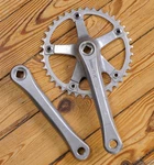 Sakae Crankset 165 Shimano 39 Vintage Bike Square Taper Sr Old School Bmx. Fixed Price $102.00.
