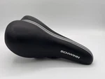 Schwinn Bicycle Viscount M SVT-7 Black/-w-gray Stripe Saddle Seat. Fixed Price $14.98.