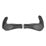 Velo Attune D3 Ergonomic Bike Grips With Bar Ends & Gel - 138MM Black/grey. Fixed Price $35.70.
