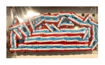 Kmc Tri-color Bicycle Chain 1/2" X 1/8 112 Links Red/white/blue. Fixed Price $36.99.