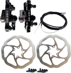 HS1 Bike Disc Brake Kit - Mechanical Front & Rear 160MM Caliper Rotor. Fixed Price $31.79.