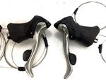 Shimano 105 ST-5510 2/3X9 Double Triple Road Bike Shifter Pair Grave. Fixed Price $87.37.