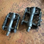 Vintage 80'S / 90'S Black Wellgo K20410 Mtb Atb Pedals. Fixed Price $5.99.