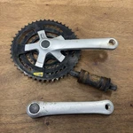 Shimano 200 Gs Biopace Square Taper Triple Chainring Crankset FC-M202 175MM. Fixed Price $32.99.