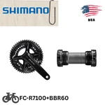 Shimano 105 FC-R7100 2X12 Speed Hollowtech Ii Crankset Road 50-34T 170MM. Fixed Price $130.99.