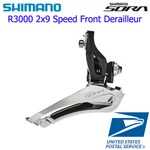 Shimano Sora FD-R3000 2X9 Speed Brazed-on Clamp Band Mount Front Derailleur. Fixed Price $18.88.